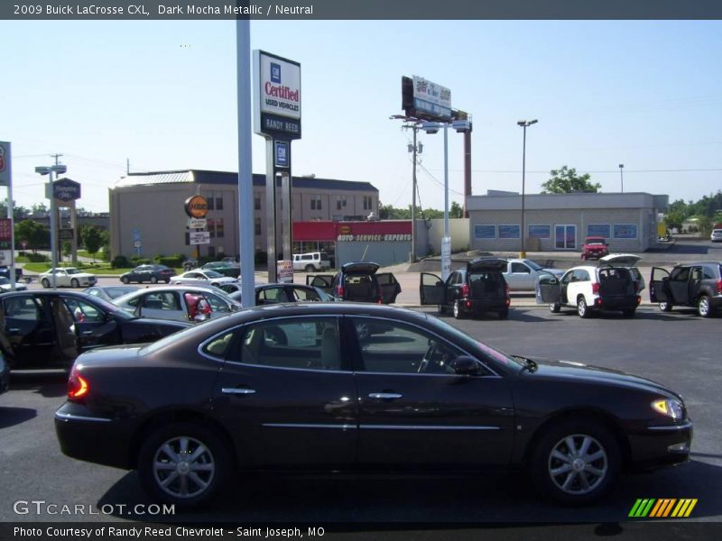 Dark Mocha Metallic / Neutral 2009 Buick LaCrosse CXL