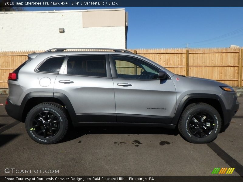 Billet Silver Metallic / Black 2018 Jeep Cherokee Trailhawk 4x4