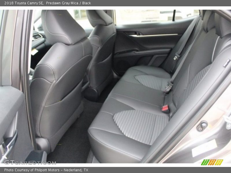 Predawn Gray Mica / Black 2018 Toyota Camry SE