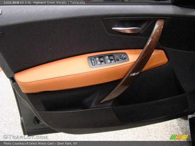 Highland Green Metallic / Terracotta 2006 BMW X3 3.0i