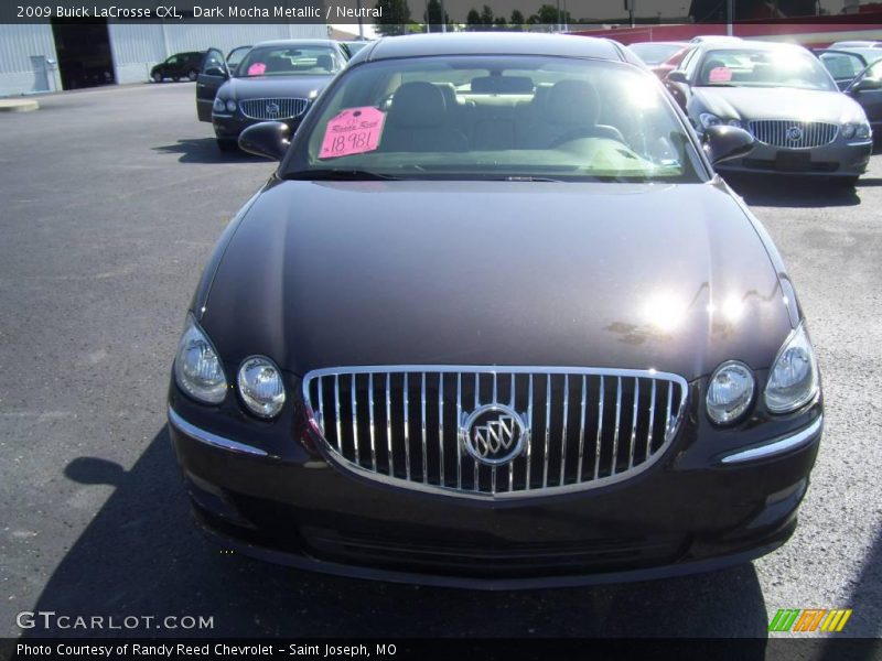 Dark Mocha Metallic / Neutral 2009 Buick LaCrosse CXL
