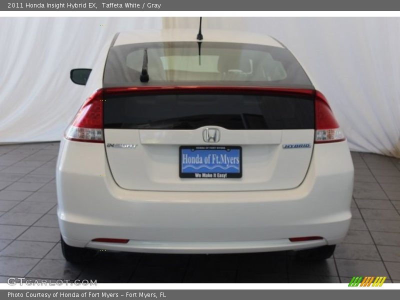 Taffeta White / Gray 2011 Honda Insight Hybrid EX