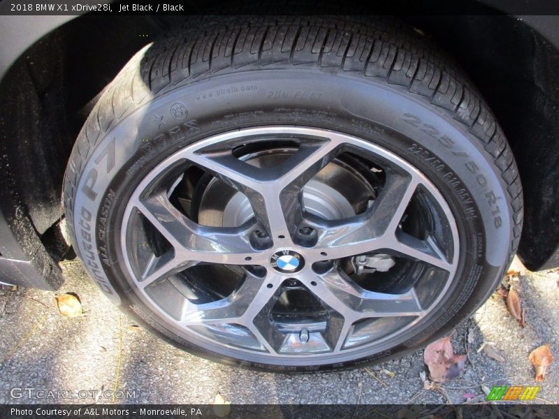 Jet Black / Black 2018 BMW X1 xDrive28i