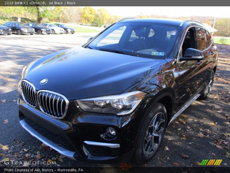 Jet Black / Black 2018 BMW X1 xDrive28i