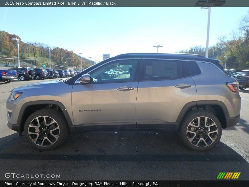 Billet Silver Metallic / Black 2018 Jeep Compass Limited 4x4