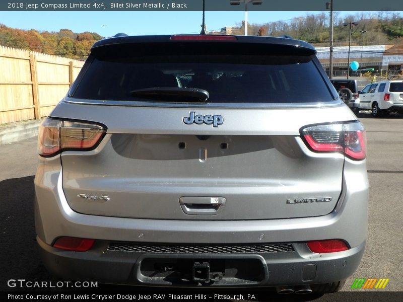 Billet Silver Metallic / Black 2018 Jeep Compass Limited 4x4
