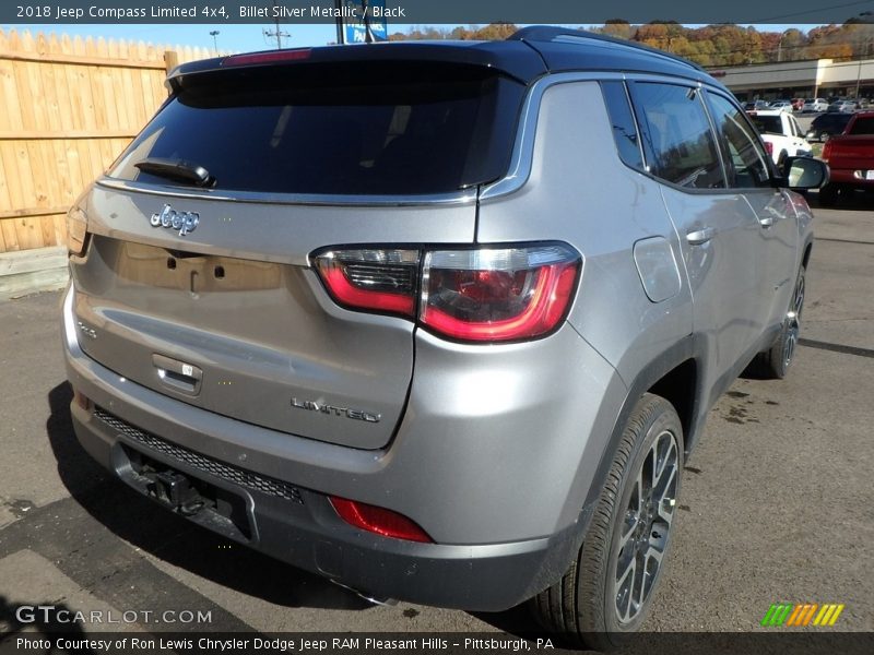 Billet Silver Metallic / Black 2018 Jeep Compass Limited 4x4