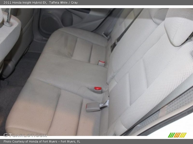 Taffeta White / Gray 2011 Honda Insight Hybrid EX