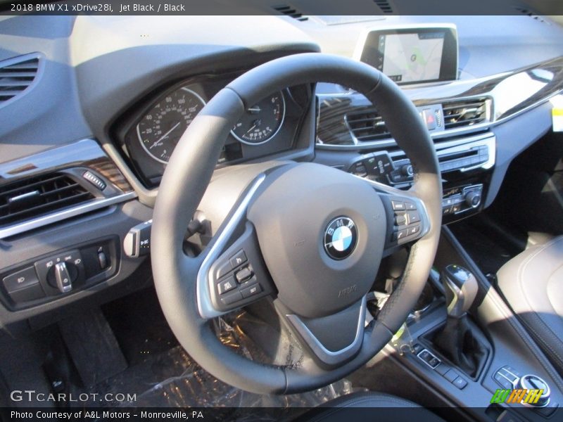 Jet Black / Black 2018 BMW X1 xDrive28i