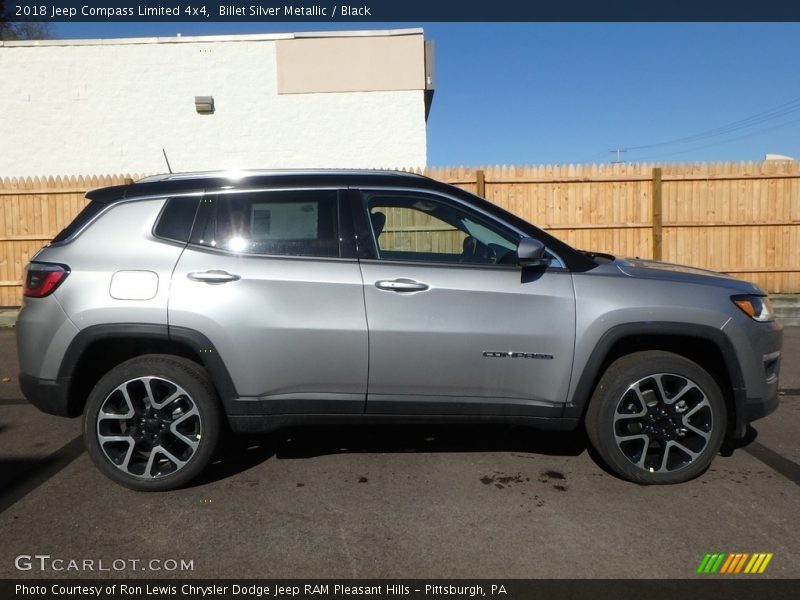 Billet Silver Metallic / Black 2018 Jeep Compass Limited 4x4