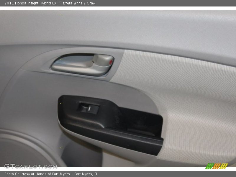 Taffeta White / Gray 2011 Honda Insight Hybrid EX