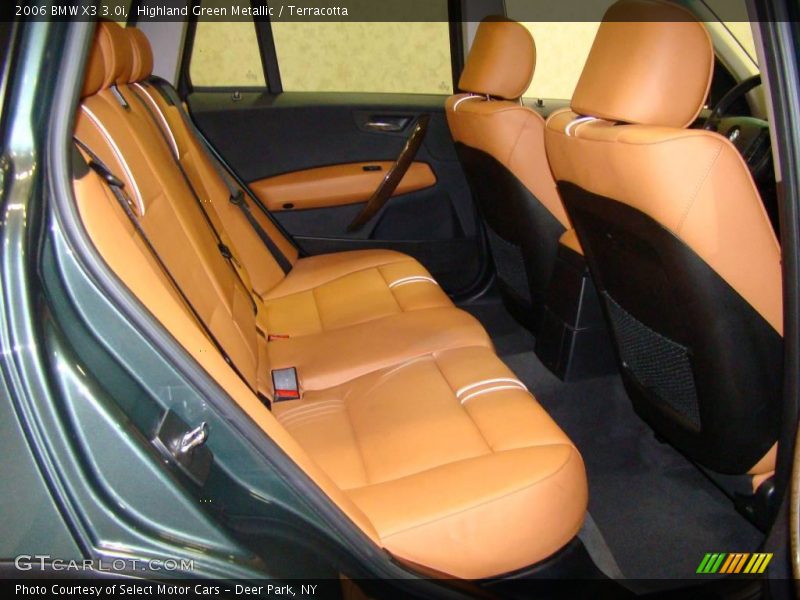 Highland Green Metallic / Terracotta 2006 BMW X3 3.0i