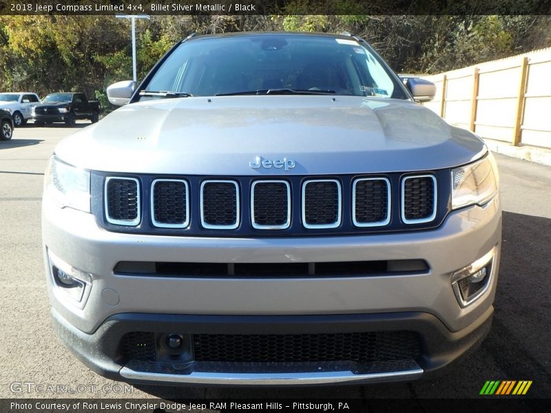 Billet Silver Metallic / Black 2018 Jeep Compass Limited 4x4