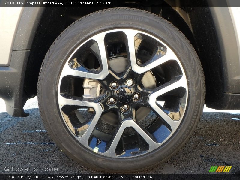 Billet Silver Metallic / Black 2018 Jeep Compass Limited 4x4