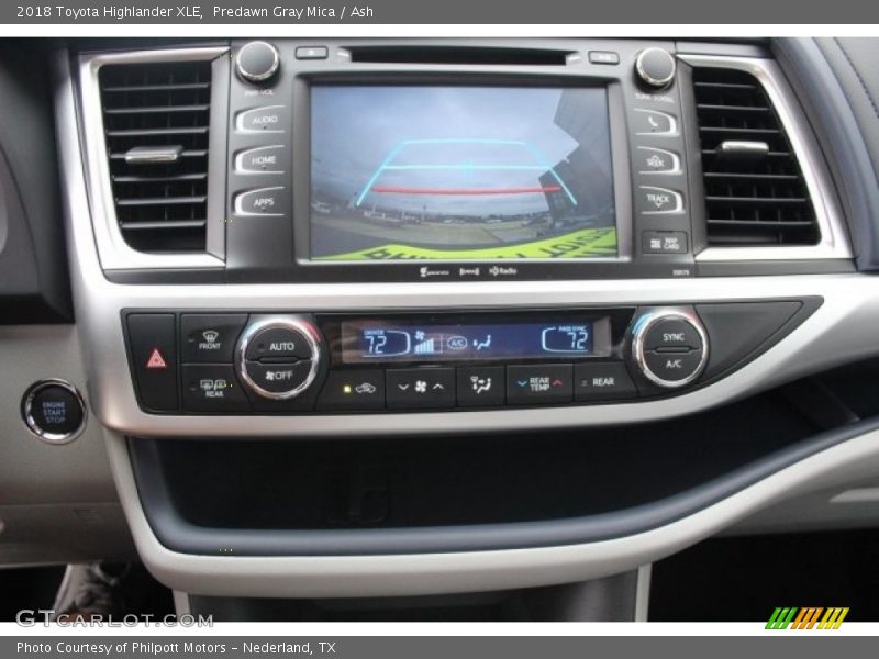 Predawn Gray Mica / Ash 2018 Toyota Highlander XLE
