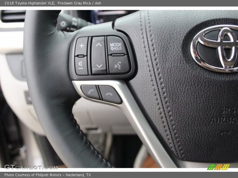 Predawn Gray Mica / Ash 2018 Toyota Highlander XLE
