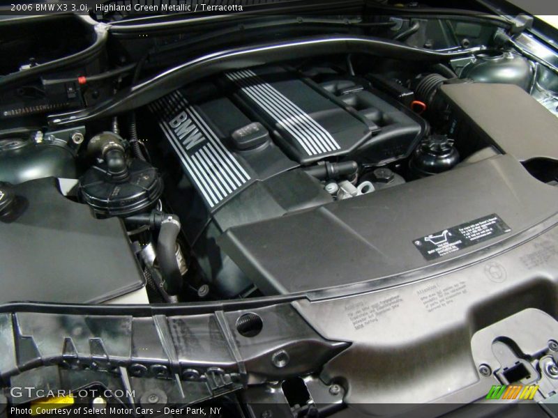 Highland Green Metallic / Terracotta 2006 BMW X3 3.0i