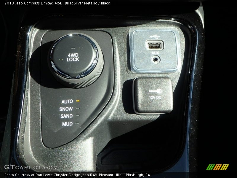 Billet Silver Metallic / Black 2018 Jeep Compass Limited 4x4