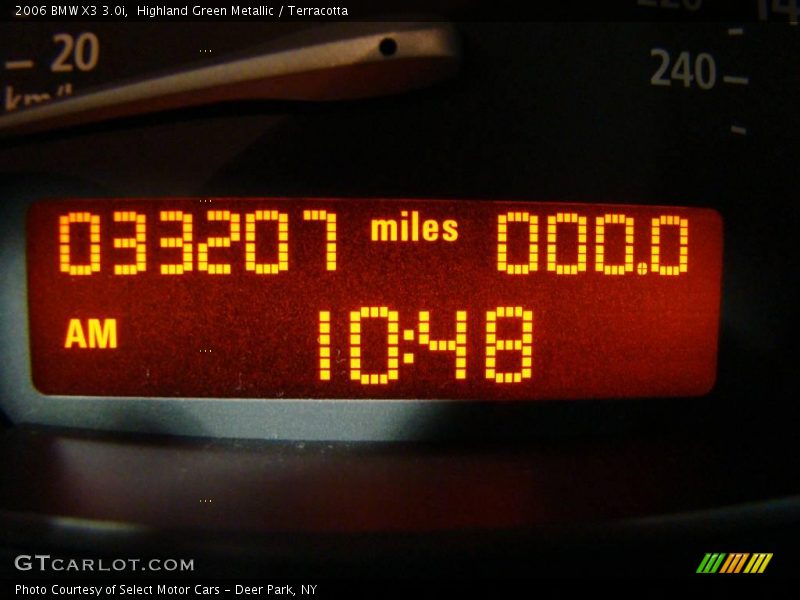Highland Green Metallic / Terracotta 2006 BMW X3 3.0i