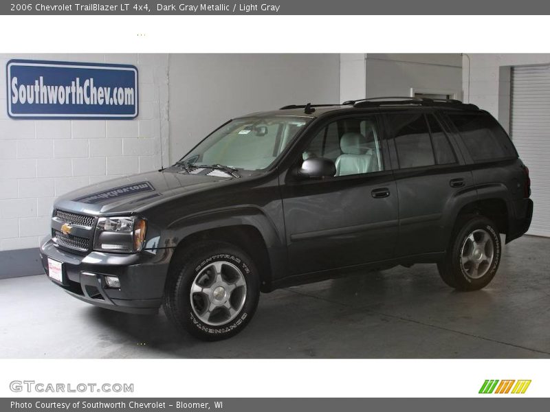 Dark Gray Metallic / Light Gray 2006 Chevrolet TrailBlazer LT 4x4