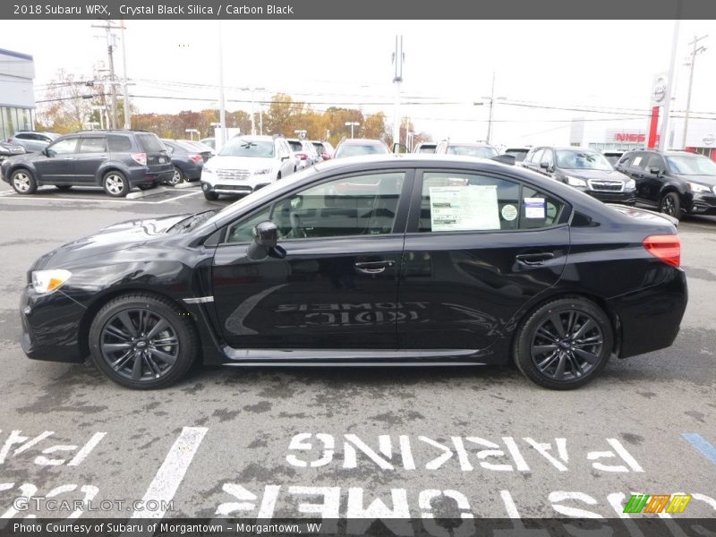 Crystal Black Silica / Carbon Black 2018 Subaru WRX