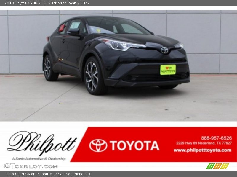 Black Sand Pearl / Black 2018 Toyota C-HR XLE