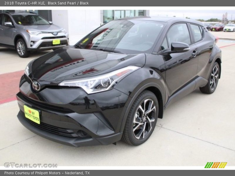 Black Sand Pearl / Black 2018 Toyota C-HR XLE