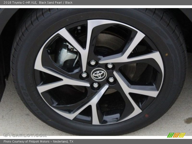 Black Sand Pearl / Black 2018 Toyota C-HR XLE