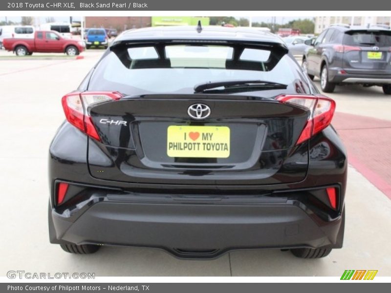 Black Sand Pearl / Black 2018 Toyota C-HR XLE