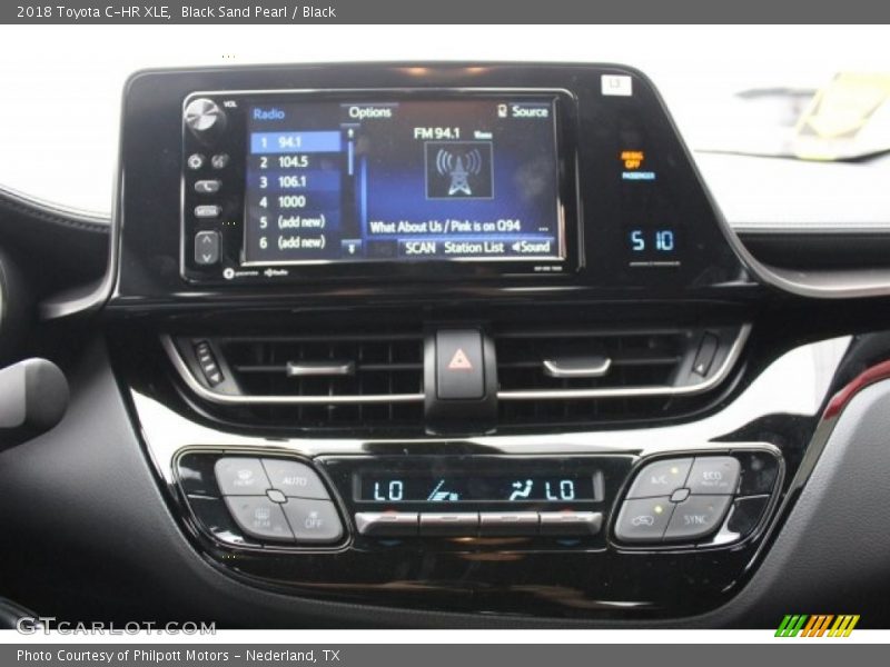 Black Sand Pearl / Black 2018 Toyota C-HR XLE