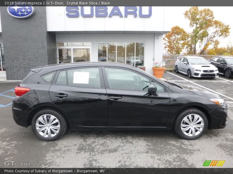 Crystal Black Silica / Black 2018 Subaru Impreza 2.0i 5-Door