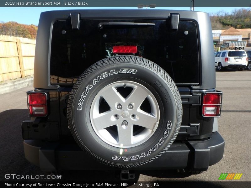 Black / Black 2018 Jeep Wrangler Sport 4x4