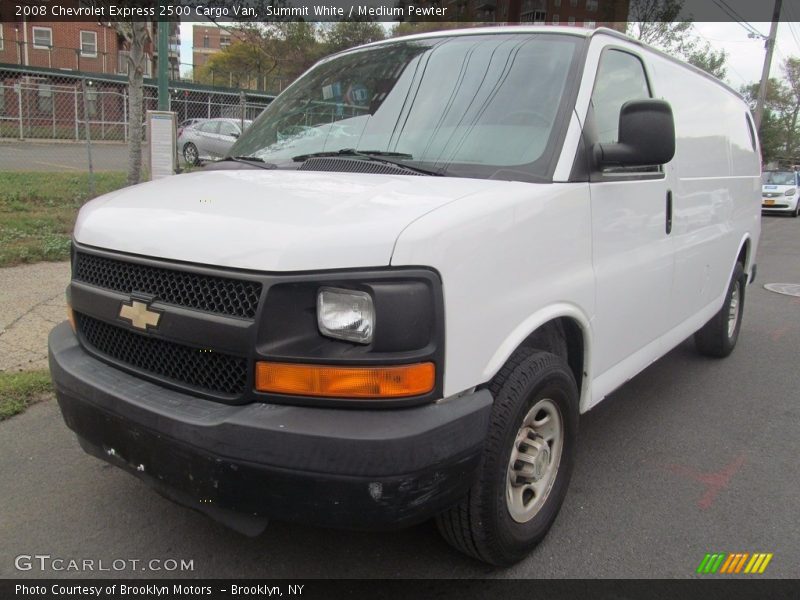 Summit White / Medium Pewter 2008 Chevrolet Express 2500 Cargo Van