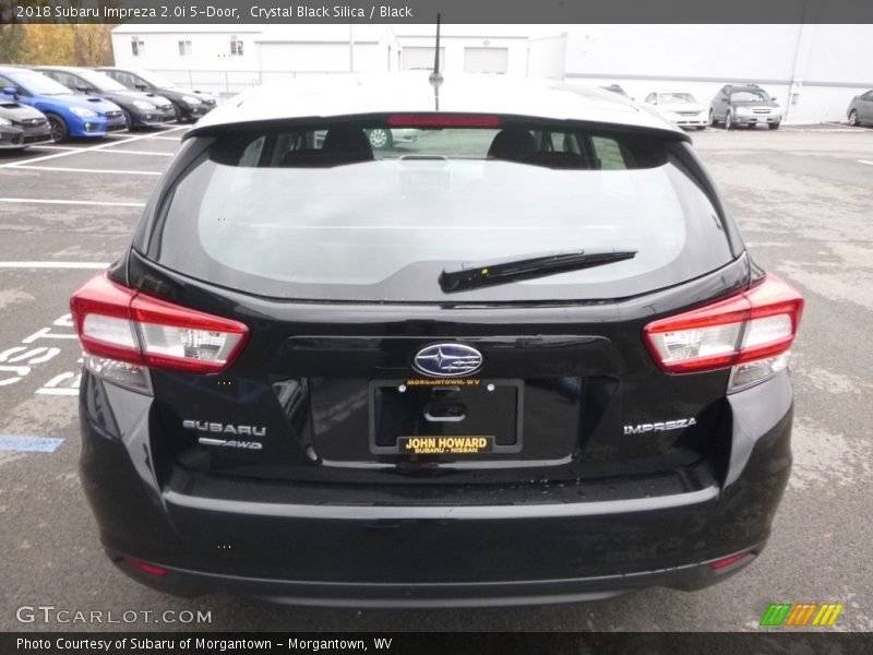 Crystal Black Silica / Black 2018 Subaru Impreza 2.0i 5-Door