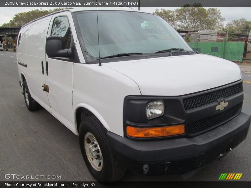 Summit White / Medium Pewter 2008 Chevrolet Express 2500 Cargo Van