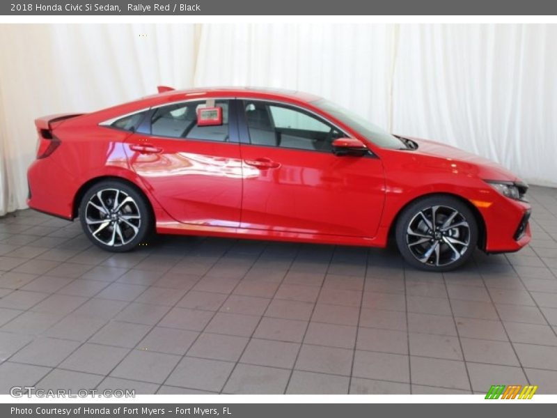  2018 Civic Si Sedan Rallye Red