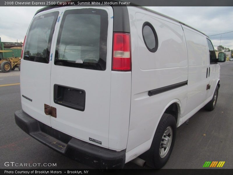 Summit White / Medium Pewter 2008 Chevrolet Express 2500 Cargo Van