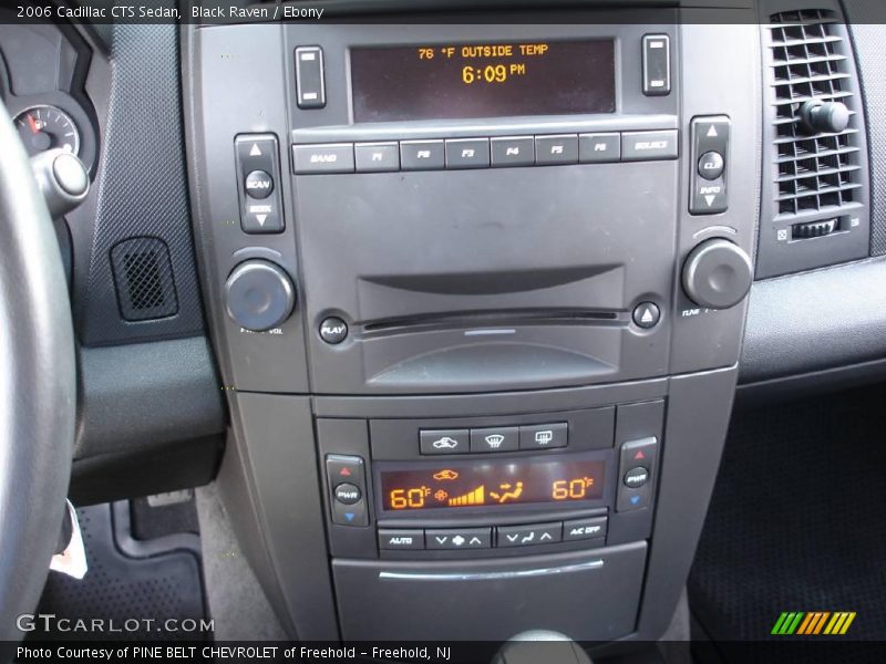 Black Raven / Ebony 2006 Cadillac CTS Sedan