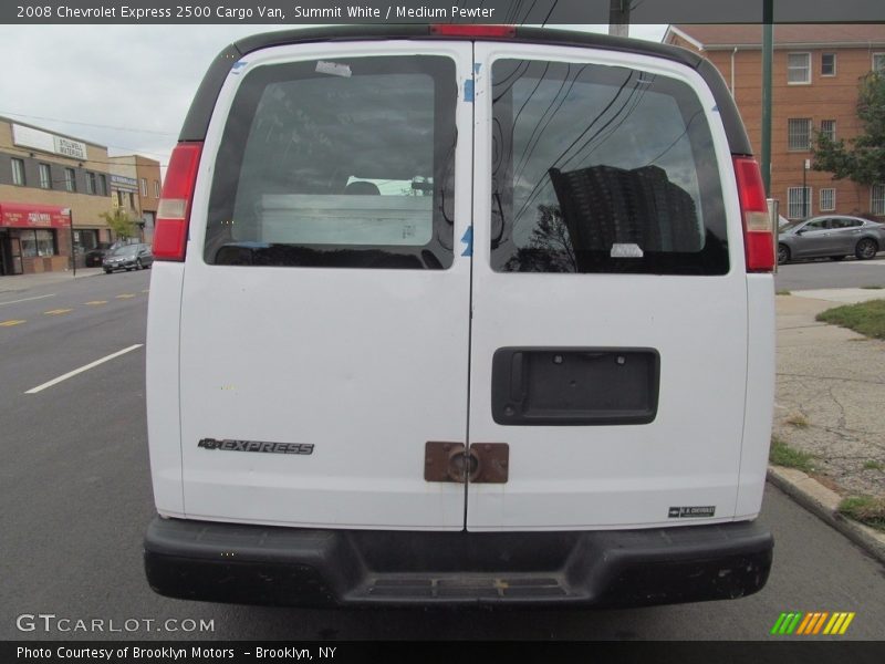Summit White / Medium Pewter 2008 Chevrolet Express 2500 Cargo Van