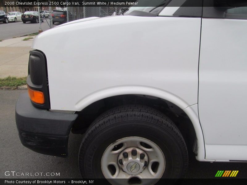 Summit White / Medium Pewter 2008 Chevrolet Express 2500 Cargo Van