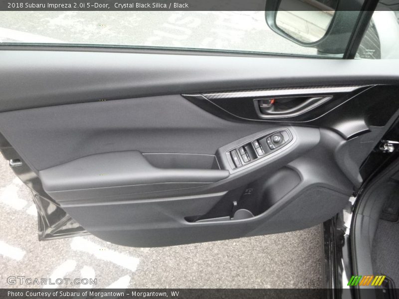 Crystal Black Silica / Black 2018 Subaru Impreza 2.0i 5-Door