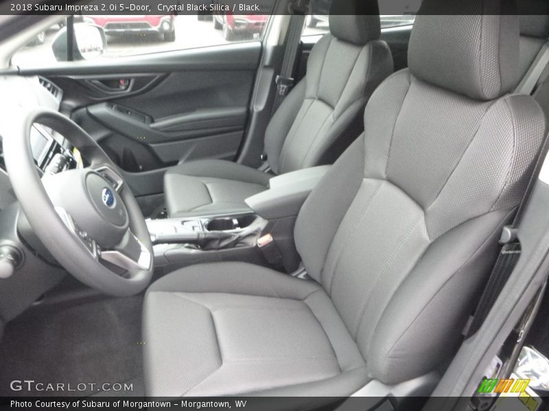 Crystal Black Silica / Black 2018 Subaru Impreza 2.0i 5-Door