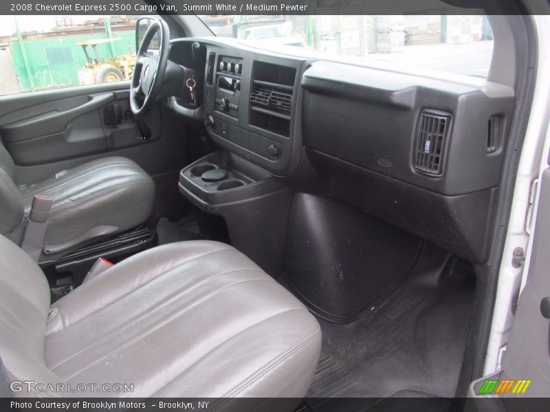 Summit White / Medium Pewter 2008 Chevrolet Express 2500 Cargo Van