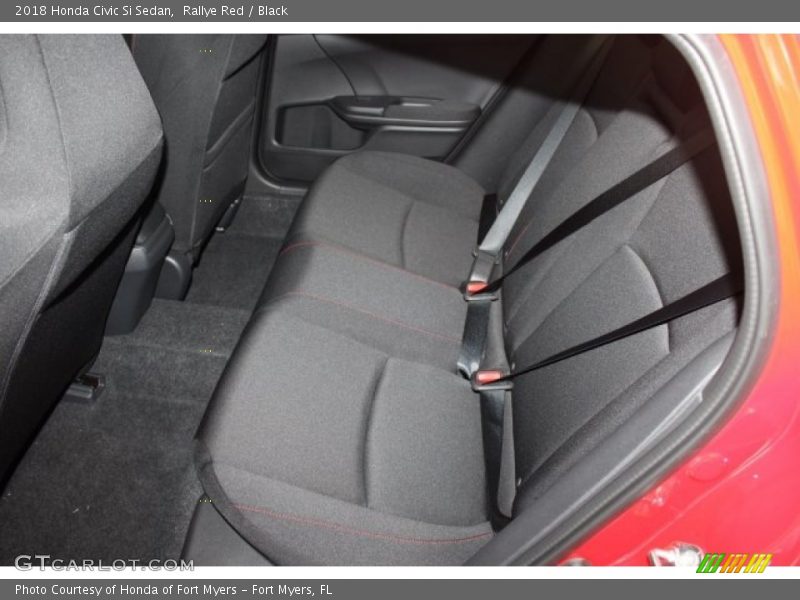 Rallye Red / Black 2018 Honda Civic Si Sedan