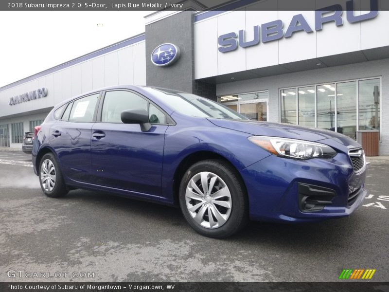 Lapis Blue Metallic / Ivory 2018 Subaru Impreza 2.0i 5-Door