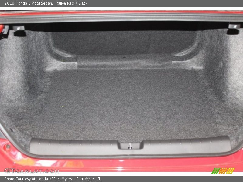 Rallye Red / Black 2018 Honda Civic Si Sedan