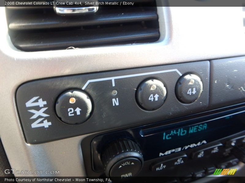 Silver Birch Metallic / Ebony 2008 Chevrolet Colorado LT Crew Cab 4x4