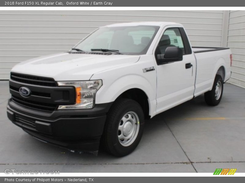 Front 3/4 View of 2018 F150 XL Regular Cab