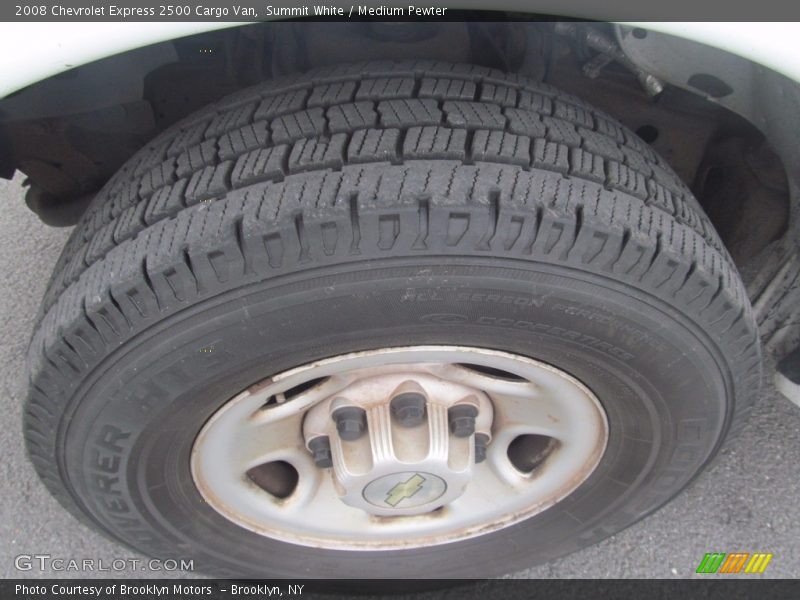 Summit White / Medium Pewter 2008 Chevrolet Express 2500 Cargo Van