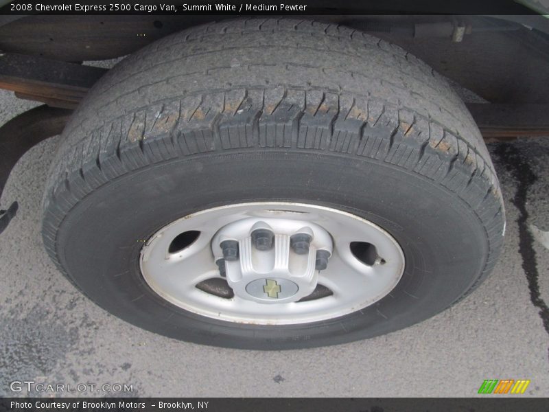 Summit White / Medium Pewter 2008 Chevrolet Express 2500 Cargo Van